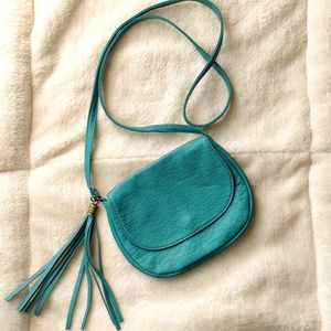 Aeropostale Teal Small Crossbody Purse